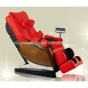 Deluxe Negativ-Ionen Zero Gravity Massagesessel-Rot